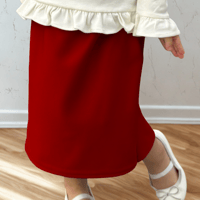 Image 1 of Girls Red Skirt