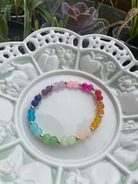 Image 2 of Rainbow twist bracelet