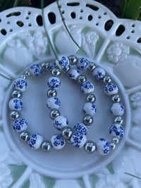 Image 1 of Silver hematite+Porcelain
