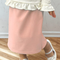 Image 1 of Girls Blush Pink Skirt