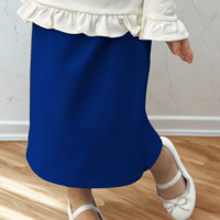 Image 1 of Girls Royal Blue Skirt