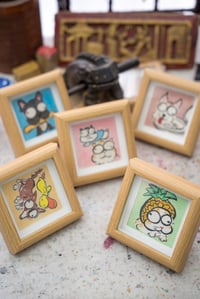 Image 1 of Customized little painting(with frame)
