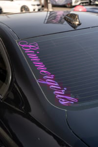 Image 4 of Bimmer Girls Windshield Banner