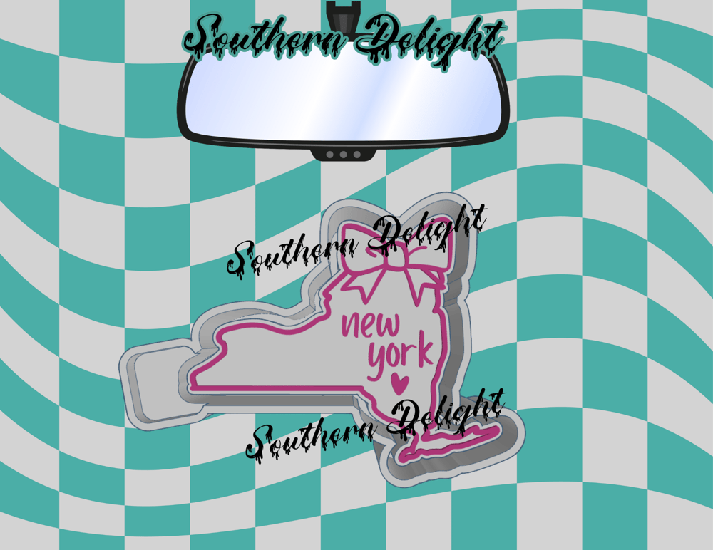 Image of New York w/ Bow Mold