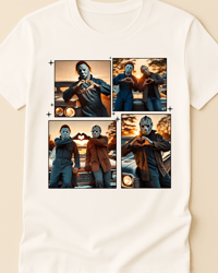 Image 4 of Camp Counselor of Chaos , Jason & Myers Halloween Shirt, Halloween Tee, Halloween Lovers