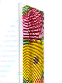 Image 10 of "2550-FLORAL Diptych" (Vertical) by Matt Bilfield