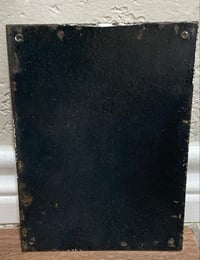 Image 2 of Vintage (ca. 1930s) Enamel German Provincial Insurance Institutions, Company Sign