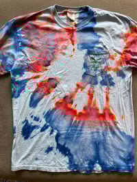Image 2 of Phish Mann Dye - XL - Blue/Red/Blue