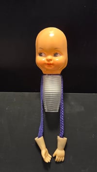 Image 1 of Quirky Vintage Doll Face LED Nightlight