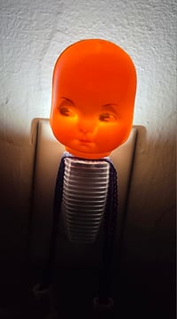 Image 4 of Quirky Vintage Doll Face LED Nightlight
