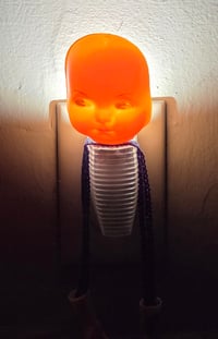 Image 3 of Quirky Vintage Doll Face LED Nightlight