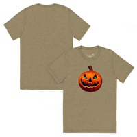 Image 21 of Short Sleeved T-shirt (Adult M/F) - Classic Jack O Lantern
