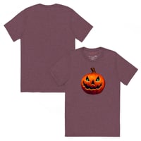 Image 23 of Short Sleeved T-shirt (Adult M/F) - Classic Jack O Lantern