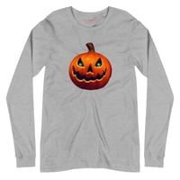 Image 10 of Long Sleeve Tee (Adult M/F) - Classic Jack O Lantern