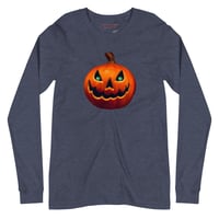 Image 14 of Long Sleeve Tee (Adult M/F) - Classic Jack O Lantern