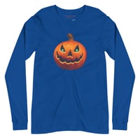 Image 15 of Long Sleeve Tee (Adult M/F) - Classic Jack O Lantern