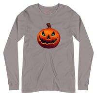 Image 17 of Long Sleeve Tee (Adult M/F) - Classic Jack O Lantern