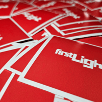 Image 2 of FirstLight Logo Sticker 