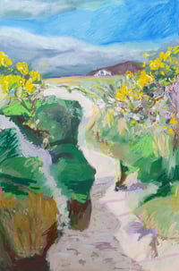 Image 1 of Through the Dunes to Camusdarach - Framed Original