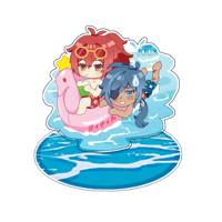 Image 2 of Kaeluc - Summer 2025 Pool - Chibi Acrylic Standee