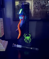 Image 8 of Venom Monster Bong - 13" UV Bong