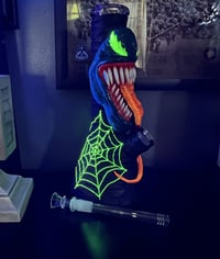 Image 10 of Venom Monster Bong - 13" UV Bong