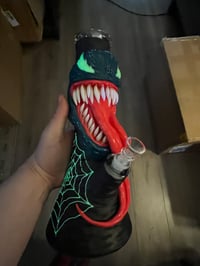 Image 13 of Venom Monster Bong - 13" UV Bong
