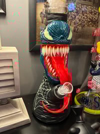 Image 2 of Venom Monster Bong - 13" UV Bong