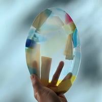 Image 1 of Assiette ovale – Lumière d’été 