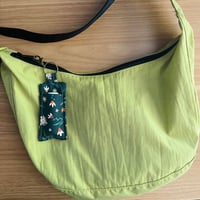 Image 1 of Lip Balm Holder Fabric Keychain