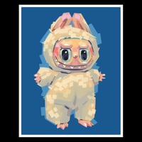 Soymilk Labubu - Signed 11"x14" Prints