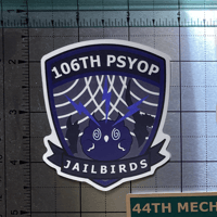 106th Psychological Operations Battalion - Jailbirds Sticker [Nerissa Ravencroft / Hololive]