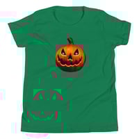 Image 14 of Youth Short Sleeve T-Shirt (M/F) - Classic Jack O Lantern
