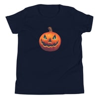 Image 10 of Youth Short Sleeve T-Shirt (M/F) - Classic Jack O Lantern