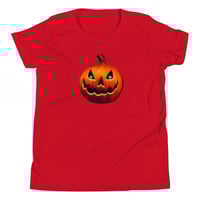 Image 8 of Youth Short Sleeve T-Shirt (M/F) - Classic Jack O Lantern