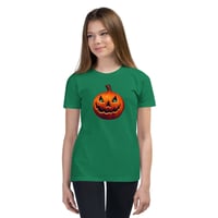 Image 13 of Youth Short Sleeve T-Shirt (M/F) - Classic Jack O Lantern