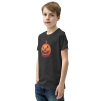 Image 19 of Youth Short Sleeve T-Shirt (M/F) - Classic Jack O Lantern