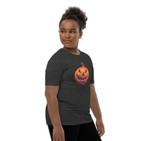 Image 21 of Youth Short Sleeve T-Shirt (M/F) - Classic Jack O Lantern