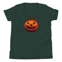 Image 24 of Youth Short Sleeve T-Shirt (M/F) - Classic Jack O Lantern