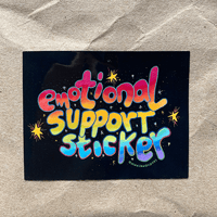 Image 2 of Emotional Support Sticker