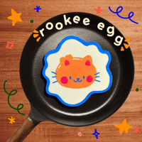 RooKee Egg Sticker