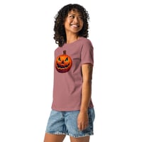 Image 4 of Women's Relaxed T-Shirt - Classic Jack O Lantern