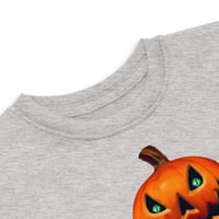 Image 4 of Toddler jersey t-shirt - Classic Jack O Lantern
