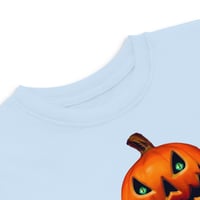 Image 8 of Toddler jersey t-shirt - Classic Jack O Lantern