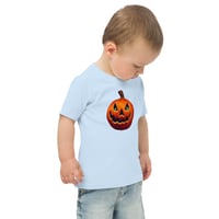 Image 7 of Toddler jersey t-shirt - Classic Jack O Lantern
