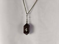 Image 1 of Rust Monster - D4 Dice necklace 