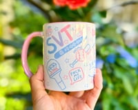 Image 2 of Seventeen Doodle Mug 11oz
