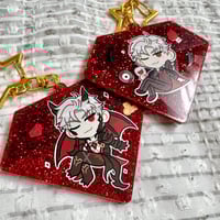 Image 1 of LADS Sylus Gem Glitter Acrylic Keychain Charm
