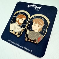 Image 2 of SW master + padawan Enamel Pin Sets