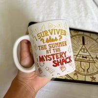 Image 2 of I Survived the Summer at the Mystery Shack | Gravity Falls Mug 11oz